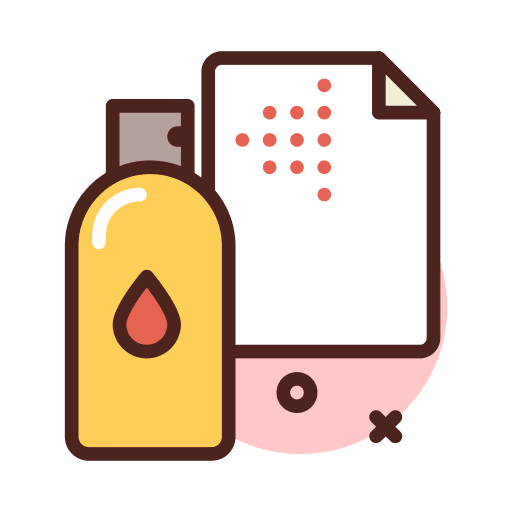 Spray spray drop file icon