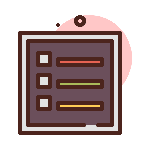 Swatch colours swatch menu icon