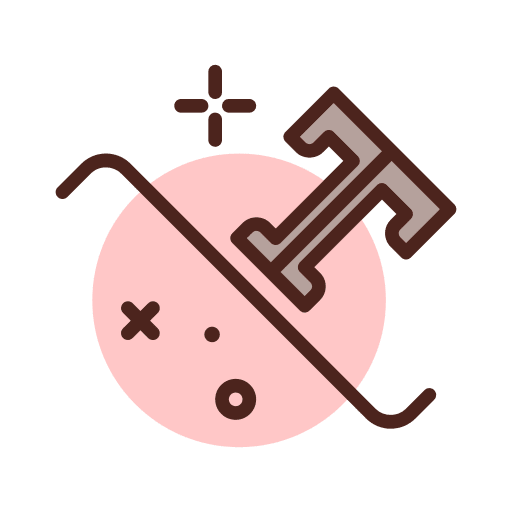 Type type write text icon