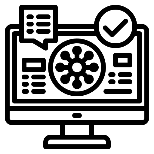 Report report coronavirus stats icon