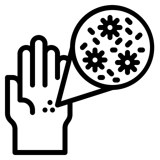 Coronavirus science virus life icon