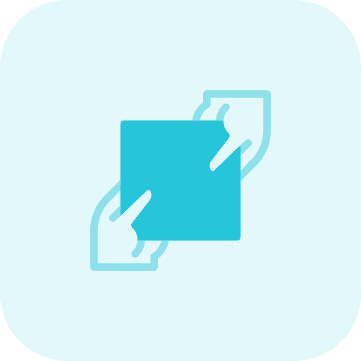 Share share data transfer file transfer icon