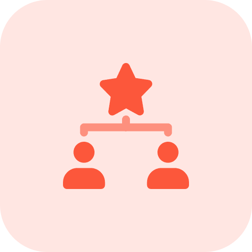 Best worker business and finance stars icon