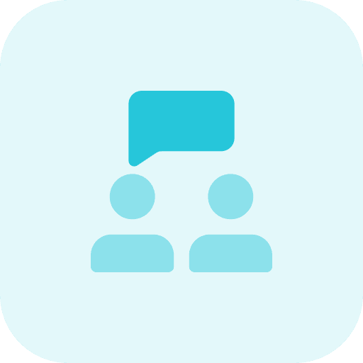Chatting seo and web chatting chat icon