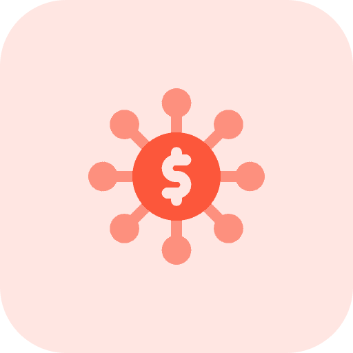Relation money currency investment icon