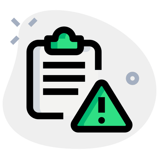 Error files and folders error pencil icon