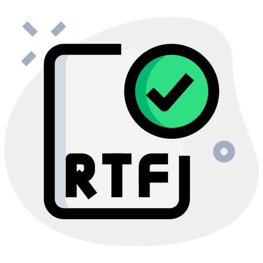 Corrected text formatting cross platform type icon