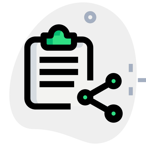 Share notes file files and folders icon