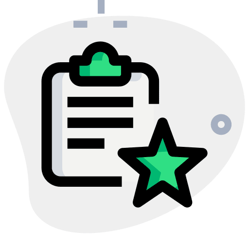 Bookmark notes education pencil icon