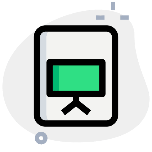 Screen screen business meeting business class icon