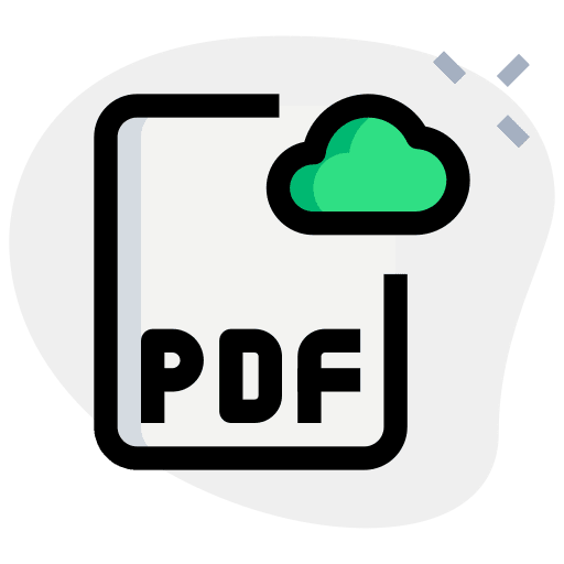 Cloud storage extension professions and jobs interface icon