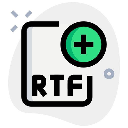 New rtf new text formatting icon