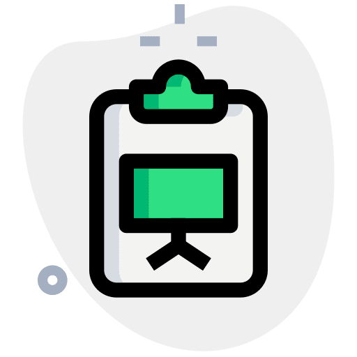 Presentation file record book presentation icon