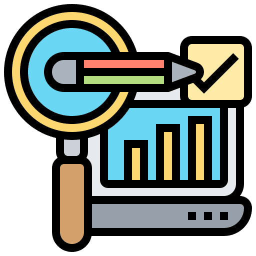 Research management research development icon