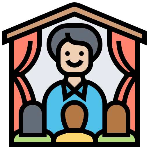 Training business and finance training learning icon