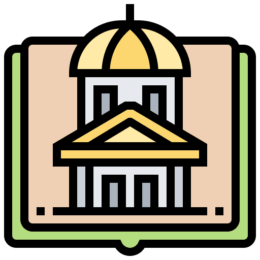 Architecture book education knowledge icon