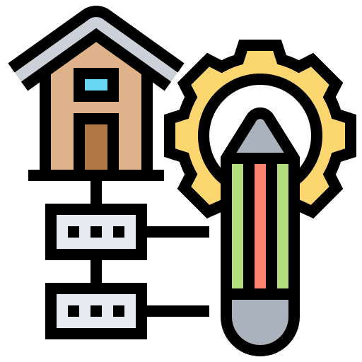 Design gear functional function icon