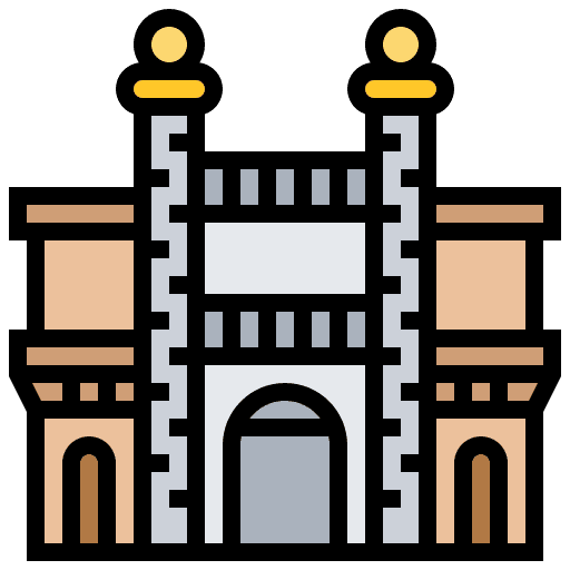 Castle castle ancient gate icon