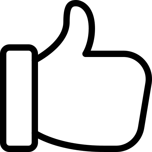 Thumbs hassle free feedback thumbs up icon