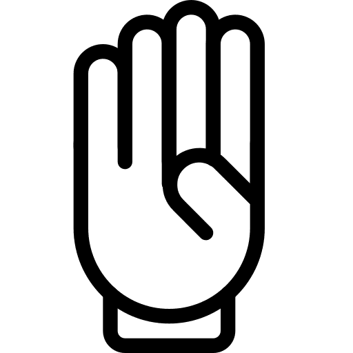 Four miscellaneous votes count icon