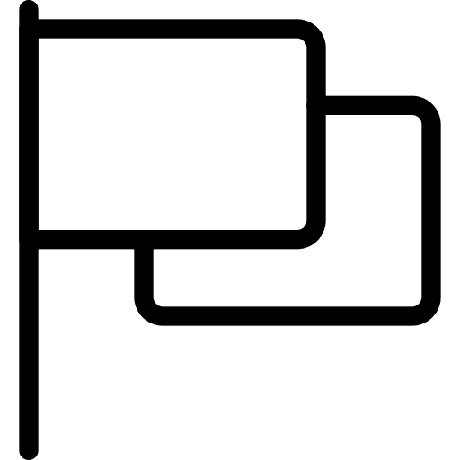 Waving flag waving flag paper miscellaneous icon