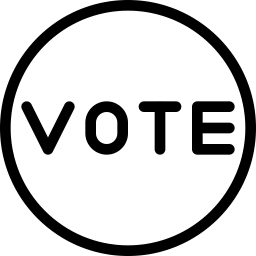 Circle election election icons votes icon