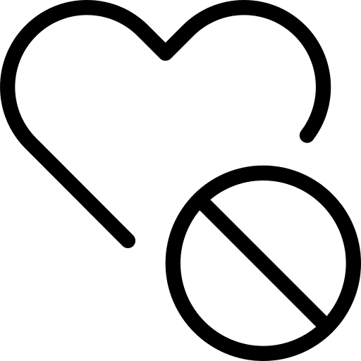 Remove lover hands and gestures loving icon