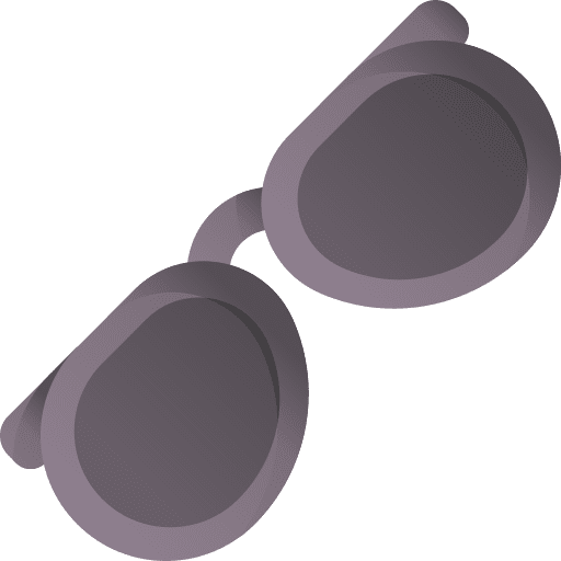 Sunglasses summer time season glasses icon