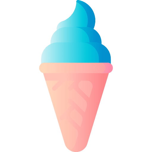 Ice cream summer food summertime icon