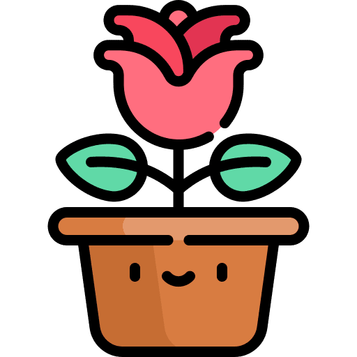 Flower pot flower flower pot blossom icon