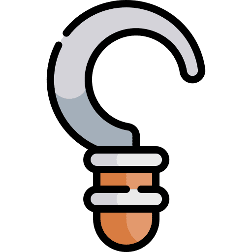 Sickle harvest farm sickle icon