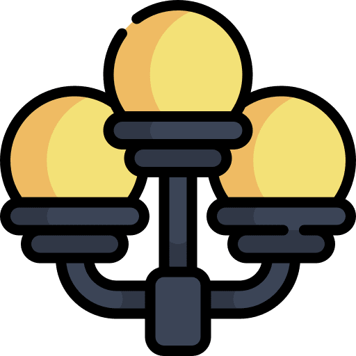 Street lamp lamp post illumination street light icon