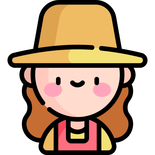 Gardener professions and jobs user people icon