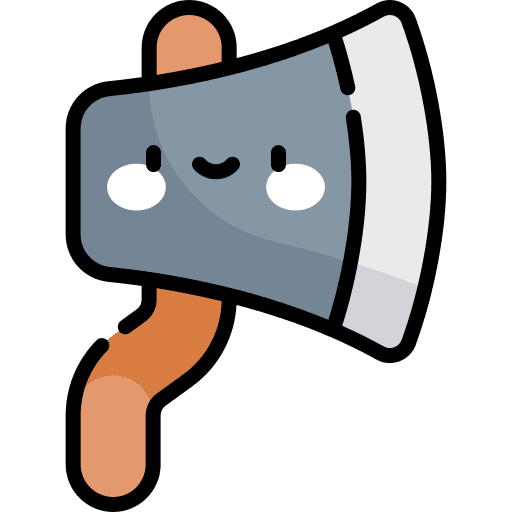 Axe weapon cut cultures icon