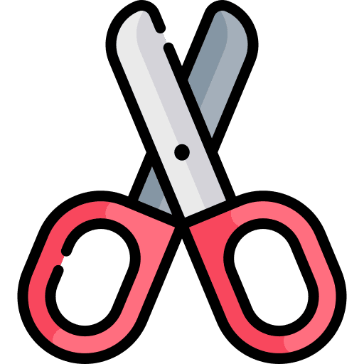 Scissors cutter cut gardening icon