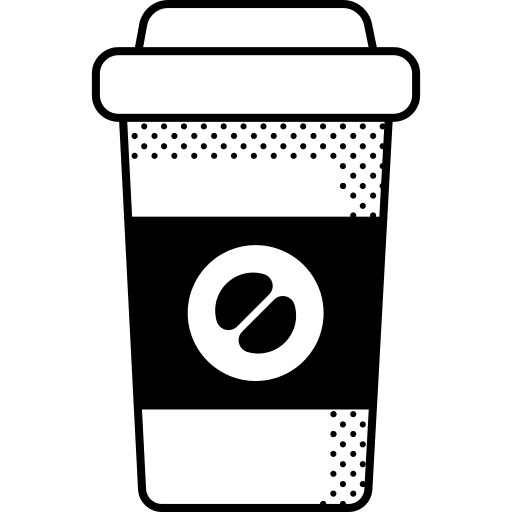 Coffee cup food and restaurant food coffee shop icon