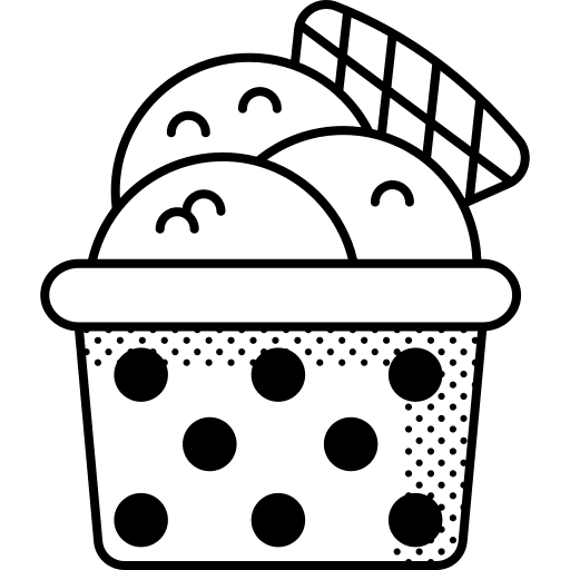 Ice cream cup cup ice cream cup dessert icon