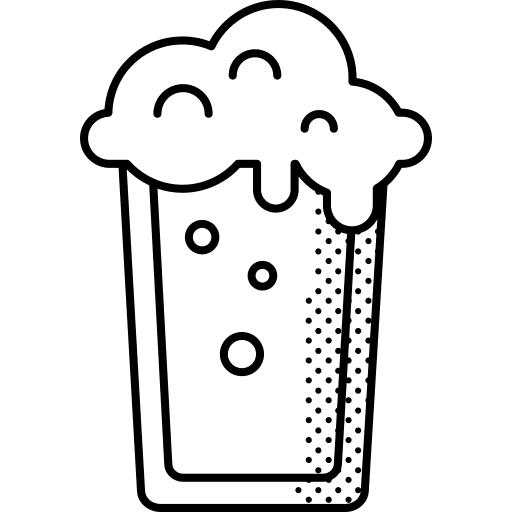 Beer mug drink food fast food icon