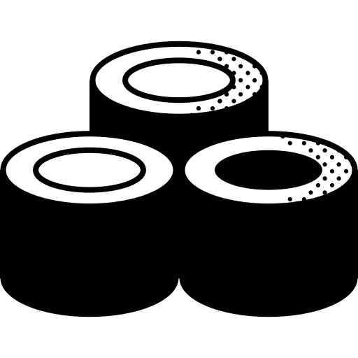 Maki maki japanese food food and restaurant icon