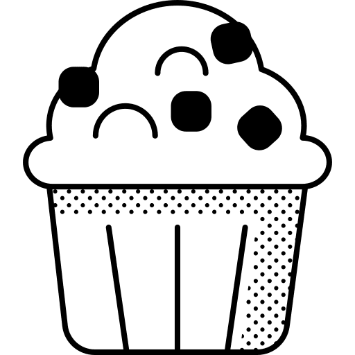 Muffin muffin dessert sugar icon