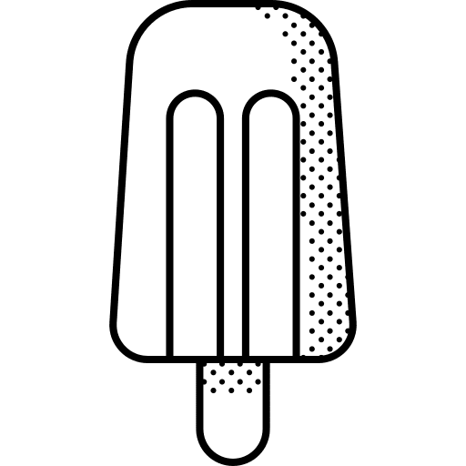 Popsicle food and restaurant popsicle ice lolly icon