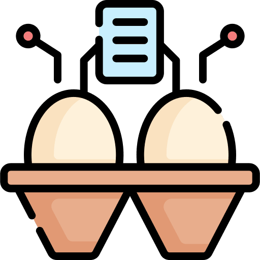 Eggs egg eggs farming and gardening icon