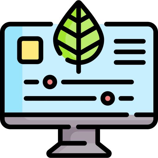 Smart farm computer farm smart farm icon