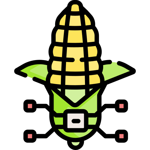 Corn maize nature smart farm icon