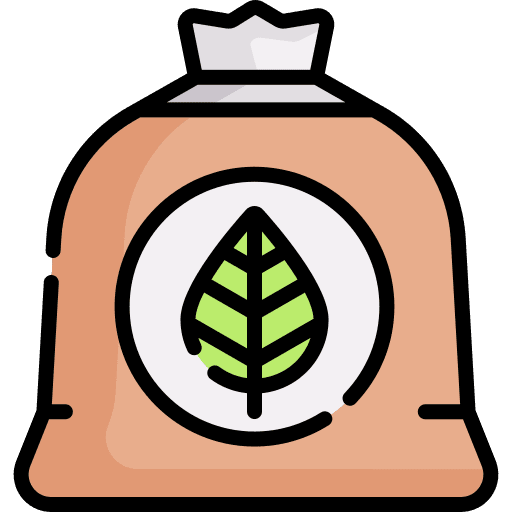 Fertilizer sack agriculture fertilizer icon