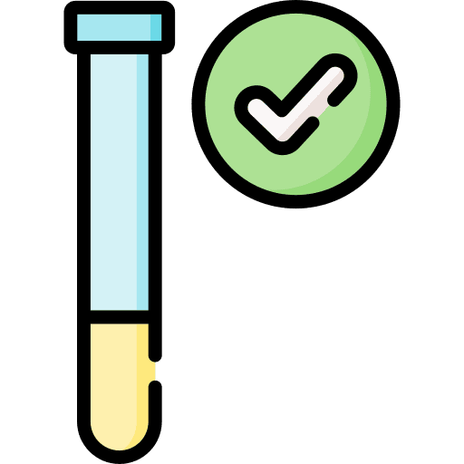 Sample check lab laboratory icon