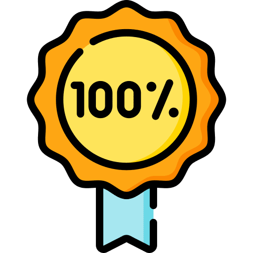 Original certification reward badge icon
