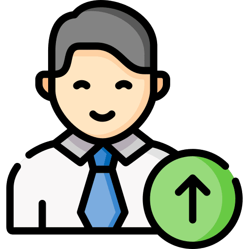 Career promotion progress career promotion position icon