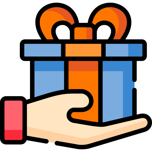 Gift gift fashion give away icon