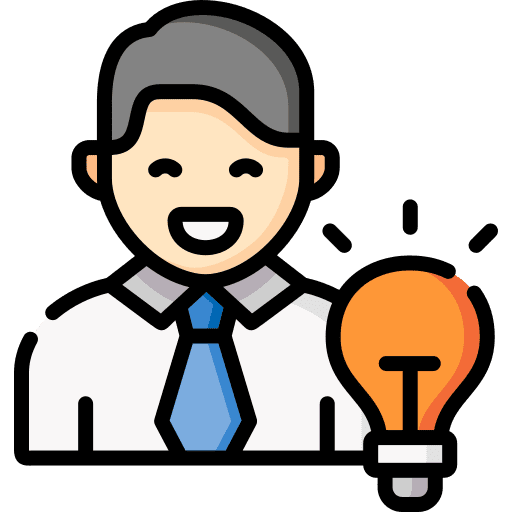 Idea understand worker employee icon